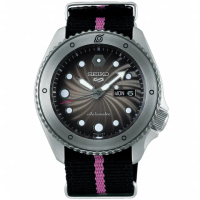 【SEIKO 精工】5 Sports X 火影忍者聯名 機械錶 指針錶 手錶 送禮(4R36-09E0H/SRPF65K1)