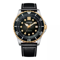Citizen [LAST CHANCE DEALS] Jam Tangan Pria Citizen Mechanical NJ0176-10E Automatic Men Black Dial B
