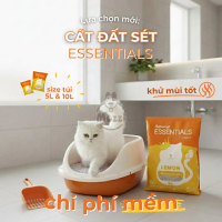 [Bịch 10L] Cát vệ sinh cho mèo Aatas Xi măng vón