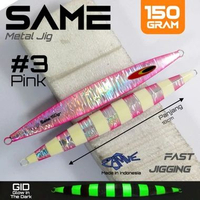 Metal jig Same 150 gram ., Same 150 gram Pink