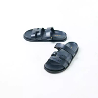 Tory Burch Sandal TORY BURCH INES SPORT PERFECT BLACK SLIDE 100% ORIGINAL