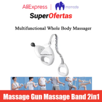 Momoda Multi-functional Fascial Massager Belt Body Massage Brushless Motor Muscle Relaxation Massager Mini Fascia Gun