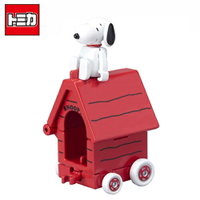 【日本正版】TOMICA 騎乘系列 R01 史努比 Snoopy x House Car 多美小汽車 玩具車 - 887270