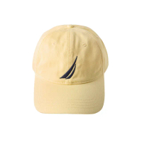 【NAUTICA】夏日繽紛品牌LOGO棒球帽(黃色)