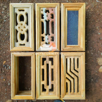 Loster Minimalis Ventilasi Kayu Jati Jepara