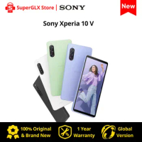 Sony Xperia 10 V 5G Snapdragon 695 Factory Unlocked 6.1” 4K OLED Display IP65/68 water and dust resistant 48MP Triple Cameras