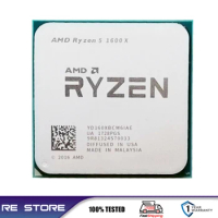 AMD Ryzen 5 R5 1600X 3.6GHz 6-Core 12-Thread CPU Processor 95W L3=16M LGA AM4