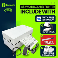 C100/D520 Waybill Printer * Thermal Printer A6 * USB+Bluetooth Android & IOS * AWB printer * shippin