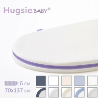 HugsieBABY透氣水洗嬰兒床墊-含抗菌床單 STOKKE V3 70x137cm