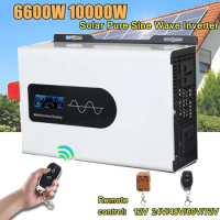 Pure Sine Wave Inverter 12V 220V 10000W Solar Inverter Portable Power Bank DC 24V 48V 60V 72V 96V To AC 220V Portable Charger