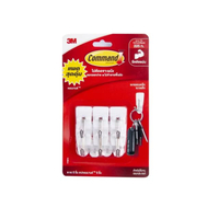 3M Command™ คอมมานด์™ ตะขอแกนเหล็กขนาดเล็ก