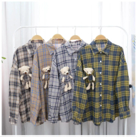 Kemeja Flanel Wanita Maven