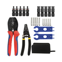 Solar Connector Terminal Crimping Pliers LY-2546B Photovoltaic Crimping Pliers Tool Set