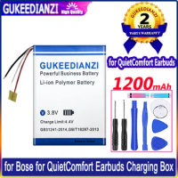 GUKEEDIANZI Battery 762936 (3line) 190mAh/1200mAh for Bose For QuietComfort Earbuds Headset &amp; Charging Box Batteries
