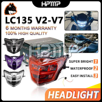 Hot Sale HPMP NEW HEADLAMP LC135 V2 V3 V4 V5 V6 V7 LED HEADLAMP LC SMOKE NESS INCREASED BY 10W HIGH 