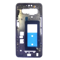 Front Housing LCD Frame Bezel Plate for LG V50 ThinQ Spare Parts Phone Frame Repair Replacement Part