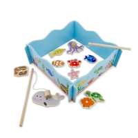 【New Classic Toys】寶寶木製釣魚遊戲(10800)