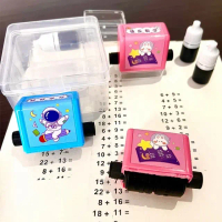 Stempel Roll Matematika Stempel Belajar Berhitung Anak