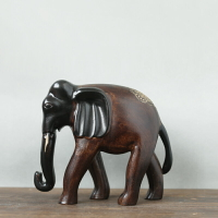 工藝品風水大象擺件 招財吸水大象家居飾品喬遷禮物 擺設1入