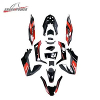 Sharkpower Kit Bodi untuk Honda PCX160 Desain Sporty Hitam Merah Detail Motul Modifikasi Cangkang Tu
