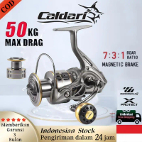 new - 2024 new caldari paduan aluminium reel pancing spinning 5.2:1 high speed reel fishing reel gul