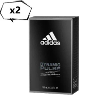 New !Adidas男用淡香水--青春活力(100ml)*2