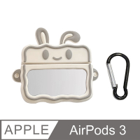 AirPods 第3代 可愛兔耳朵鏡面保護套