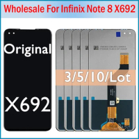 3/5/10Pcs Original LCD For Infinix Note 8 Screen Display Assembly Digitizer Touch Screen For Infinix X692 Replacement Parts
