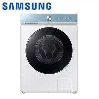 【SAMSUNG 三星】BESPOKE 12+8KG 蒸洗脫烘 智慧滾筒洗衣機 WD12BB944DGMTW-天空藍 + 冰原白