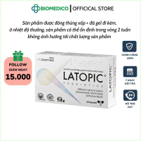 LATOPIC VIÊN UỐNG Men vi sinh PROBIOTICS hỗ trợ điều trị dị ứng đạm bò, thực phẩm, bất dung nạp lact