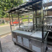 Xe trưng bày heo quay vịt quay 2m