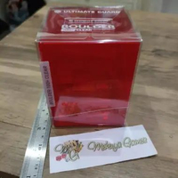 Ultimate Guard Boulder 100+ Clear Transparent Deck Case Pokemon MTG FF Naruto One Piece TCG Deck Box