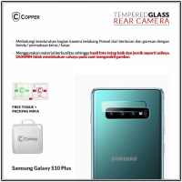 COPPER  Tempered Glass Kamera - kompatibel untuk Samsung Galaxy S10 Plus