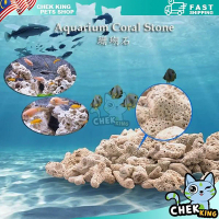 1 KG BATU KARANG AKUARIUM PENAPIS PASIR LANDSKAP TANGKI IKAN MEDIA AQUARIUM CORAL STONE FILTER FISH