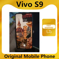 Original Vivo S9 5G Mobile Phone MTK 1100 Android 11.0 6.44" Amoled 90HZ 12GB RAM 256GB ROM 64.0MP 33W Super Charger Fingerprint