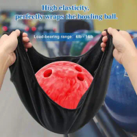 Bowling Ball Carrier Bag Polisher Cleaner Bowling Ball Protective Bag For Gym Equipment Cleans The Ball Well From Oil