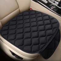 Auto Seat Cushion Driver Car Seat Cover Front Flocking Cloth Cushion Seat Cushion for Car and Home or Office Chair