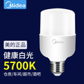 美的 E27 LED燈泡 6W 冷白光 高亮 螺旋螺口 節能環保 15000小時壽命