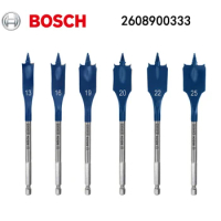 Bosch 2608900333 Expert Self Cutting Fast Flat Shovel Drill Bit Set With Hexagonal Shank 6 pcs