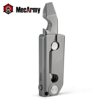 MecArmy RL3 Titanium Multifunctional EDC Tool ,Pry Bar Bottle Opener ,Screwdriver, Box Opener ,Portable Key Chain