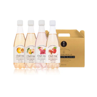 【醋覓_Chill Me】雙果醋氣泡飲476mlx8入任選口味x4(100%天然純釀果醋/黃金配比)