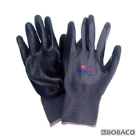 優卡得【止滑耐磨發泡手套(黑) 】防滑 止滑 耐磨 安全 防護手套 工作手套