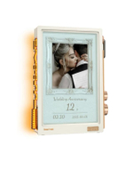 กรอบรูปดิจิตอล Times Frame ขนาด 10.1 นิ้ว จอแสดงผลสมาร์ทดิสเพลย์ตั้งโต๊ะ สีขาว
