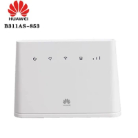 HUAWEI Router B311AS-853 2.4G 150Mbps Wifi LTE CPE Mobile Router LAN Port Support SIM card Portable Wireless Router WiFi Router