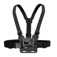 Djustable Chest Strap for GoPro SJCAM SJ4000 Action Camera Chest Mount Harness Mount Belt for Gopro Hero 9 5 4 Accessories