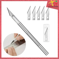 GGT Pisau Ukir Seni Cutter Crafting Art Knife Cutter Set Ukir Pen