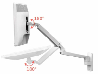 Ergotron MXV 壁掛式顯示器支臂 45-505-216 (白色) 
