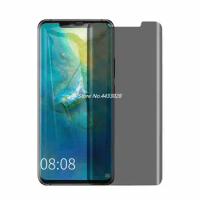 Full Coverage Privacy Screen Protector For HuaWei Mate 20 Pro Anti-Spy Tempered Glass For Mate20 Pro Anti Glare Protective Film