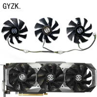 New For ZOTAC GeForce GTX1060 1070 8GB X-Gaming OC Graphics Card Replacement Fan