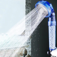 3 Modes Shower Head Holder Ionic Mineral Anion Rainfall Filter Bathroom Accessories High Pressure Nozzle Water Saving Sprayer